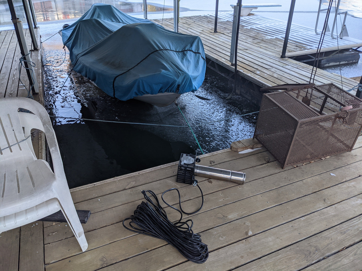 1HP Ice Ripper Dock De-Icing Unit