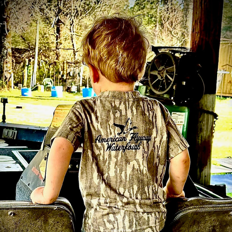 Youth AFW Mossy Oak Tee
