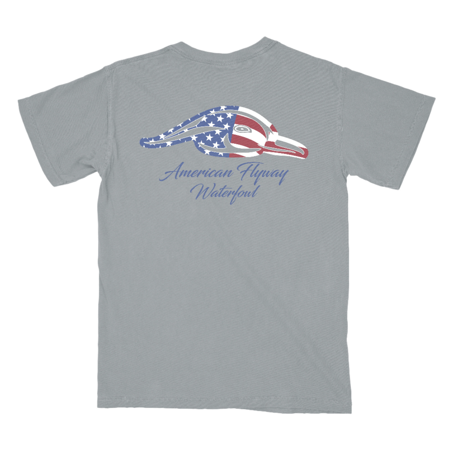 Stars and Stripes Tee - Grey