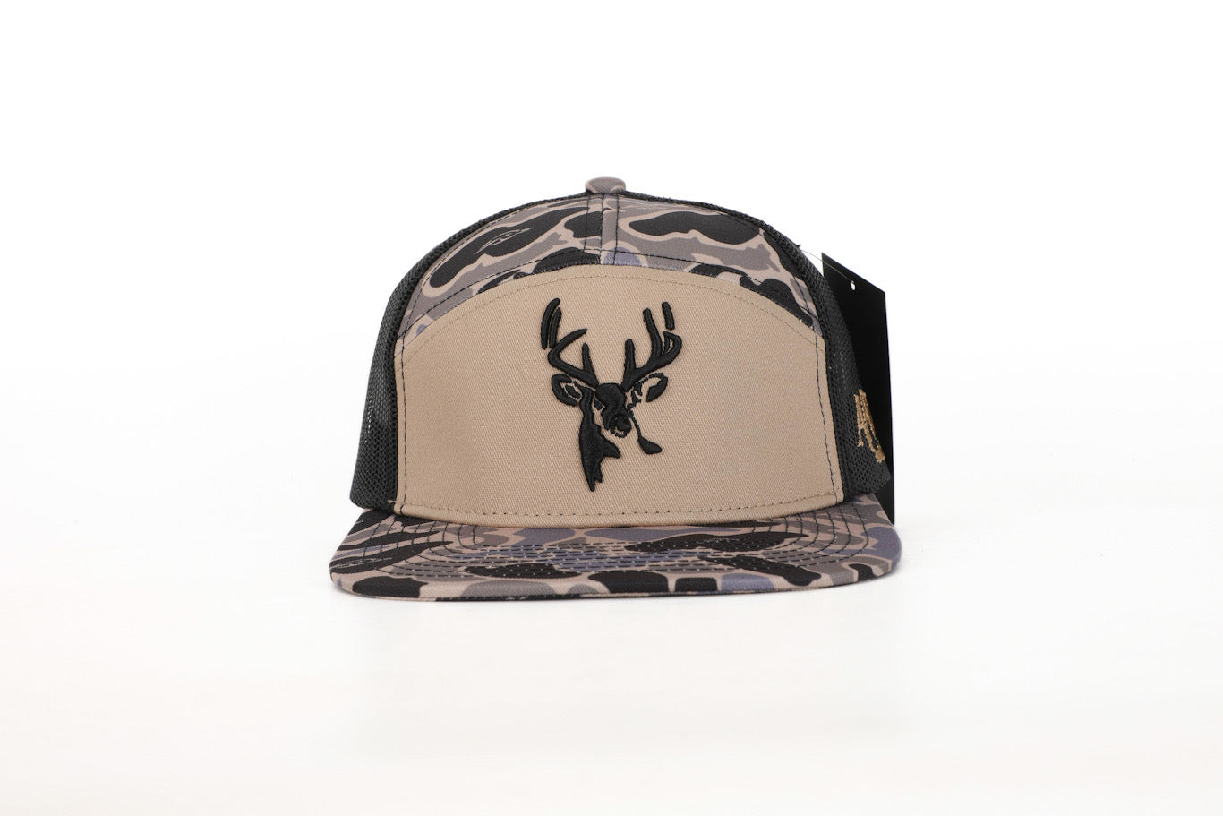 Youth 7 Panel Hardwoods-II 3 D Puff Buck w/ Black Mesh