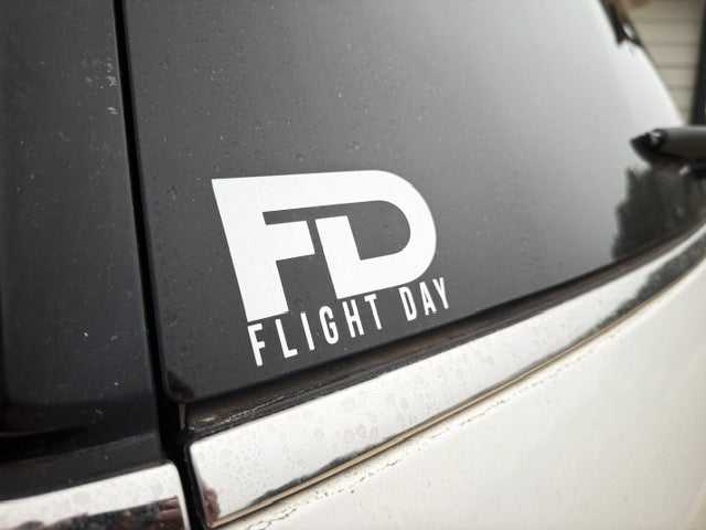 Flight Day Outfitters - FD 4" Transfer Decal