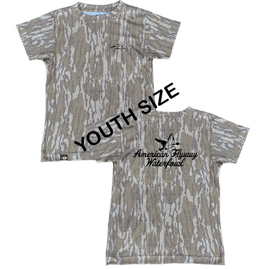 Youth AFW Mossy Oak Tee