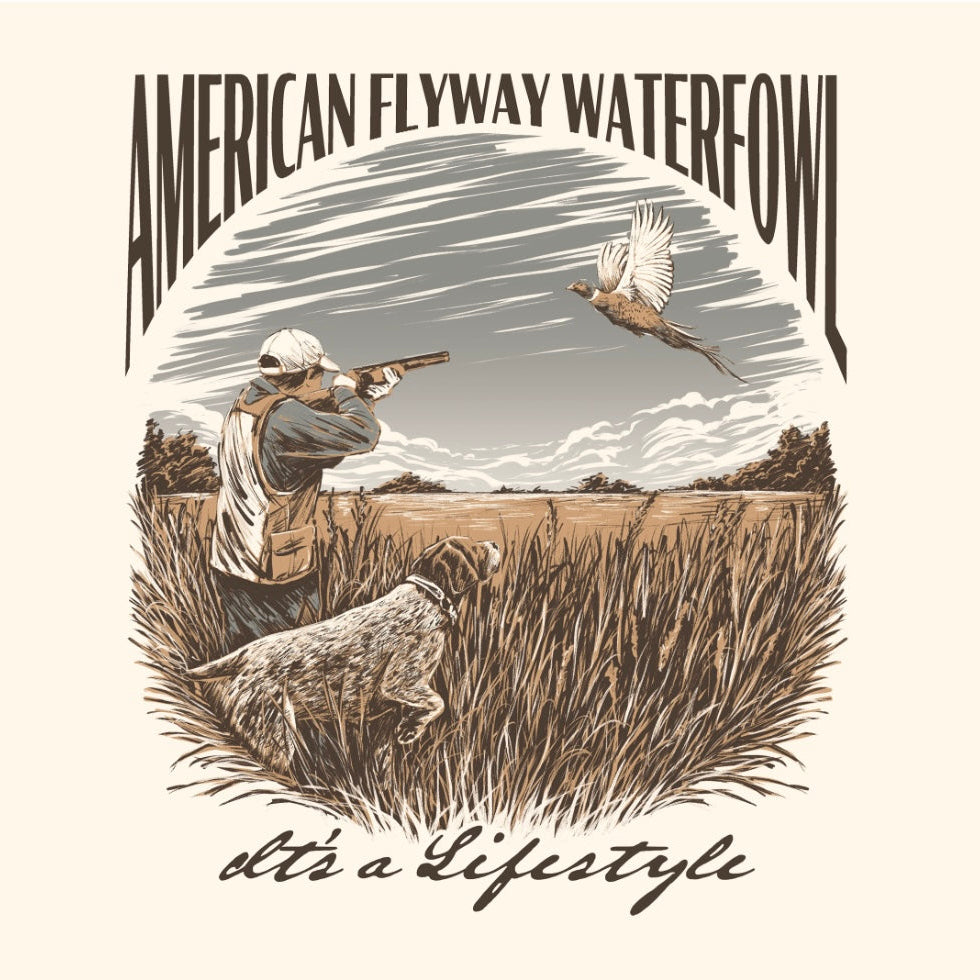 Flying Pheasant Ivory with Pocket